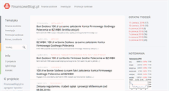 Desktop Screenshot of finansoweblogi.pl